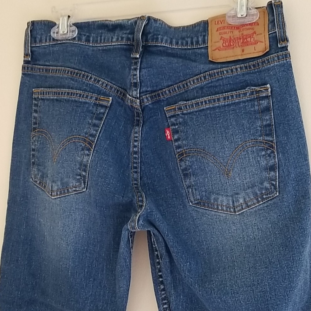 Levi's 550 Relaxed Boot Cut Stretch Jeans